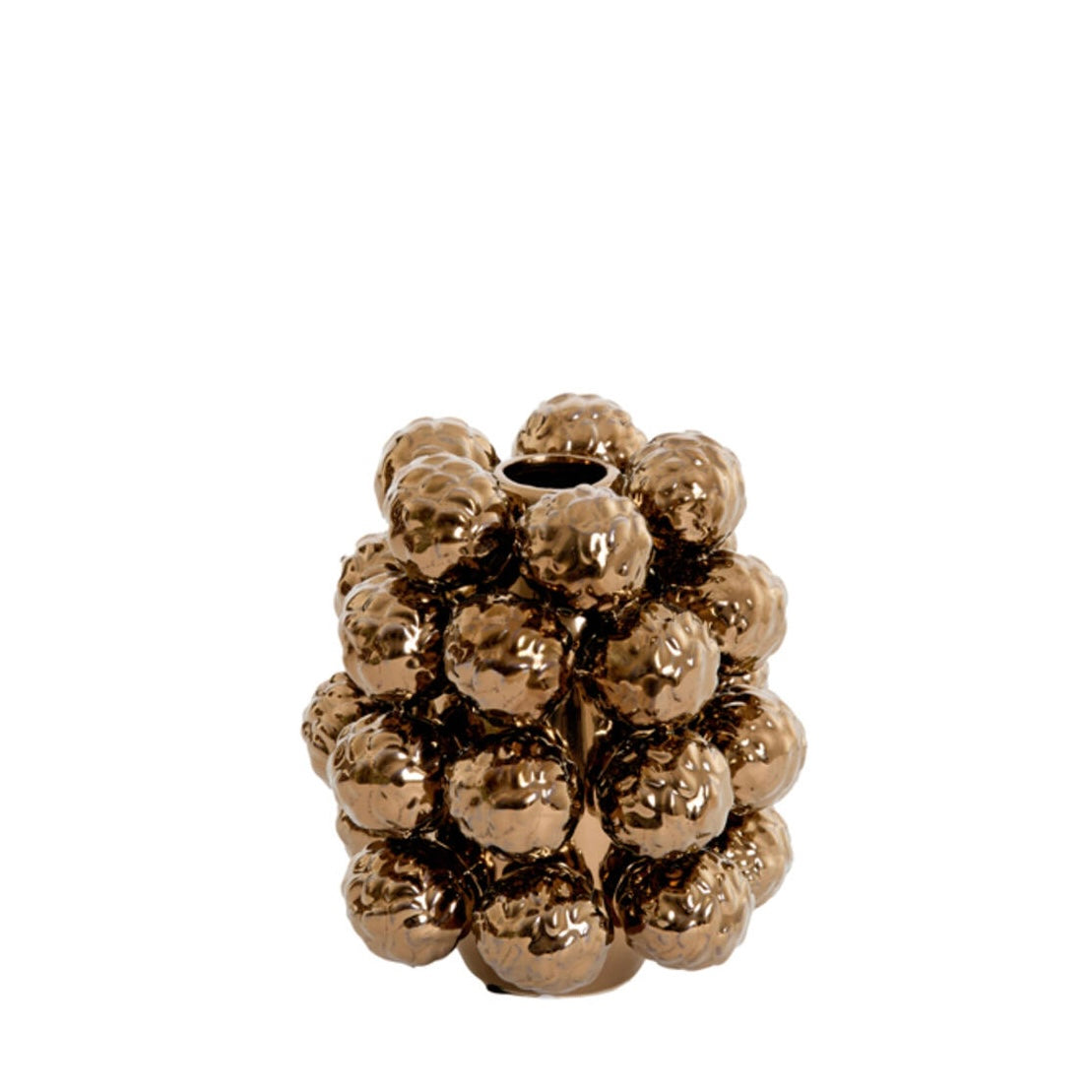 Vaas Metallic Brons - Butang 17cm