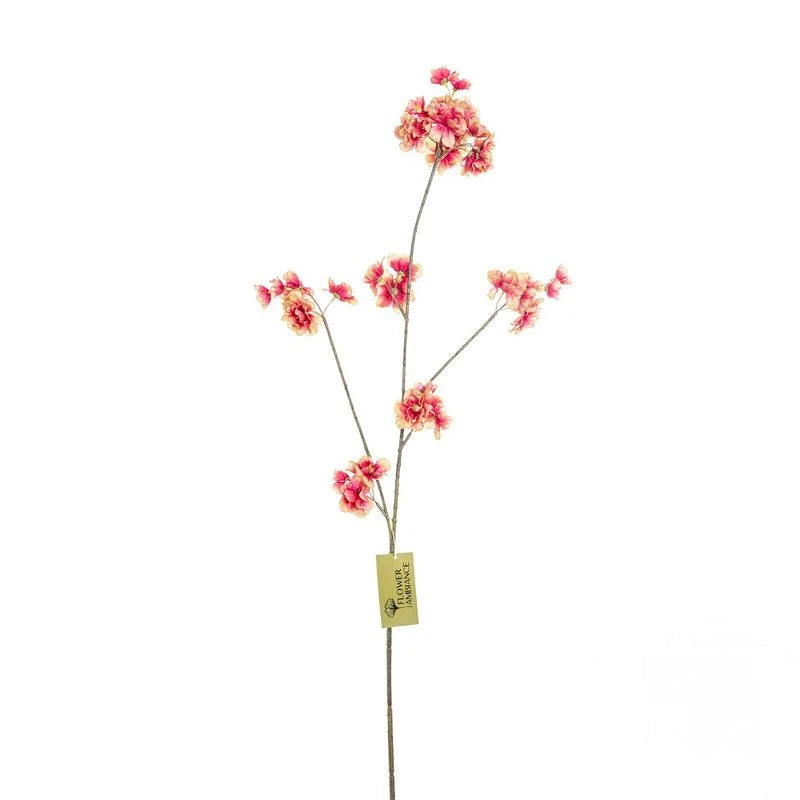 Bloesemtak 84cm burgundy / beige