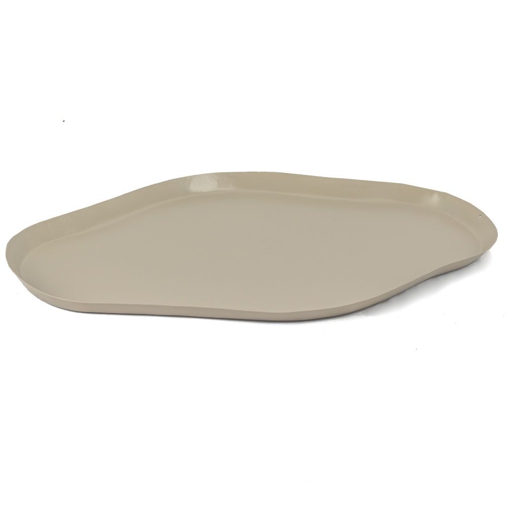 Organisch dienblad - sand M