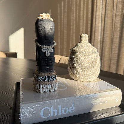Shell stone zwart
