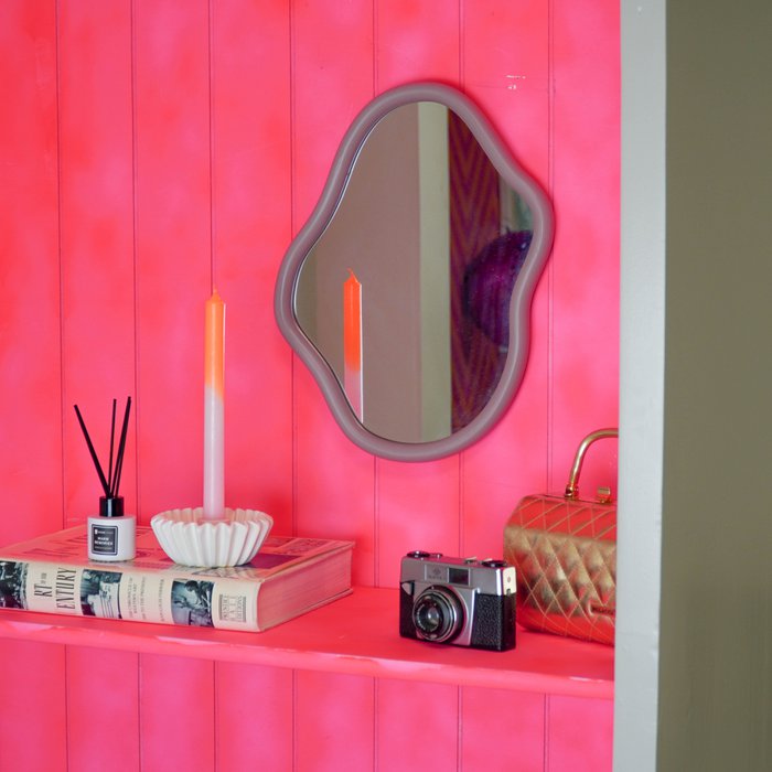 Spiegel organisch | Taupe 30x40