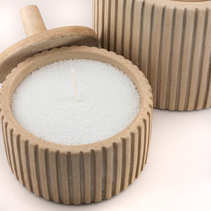 Kaarsenkorrels zak 500gr met 12 lonten frost white 