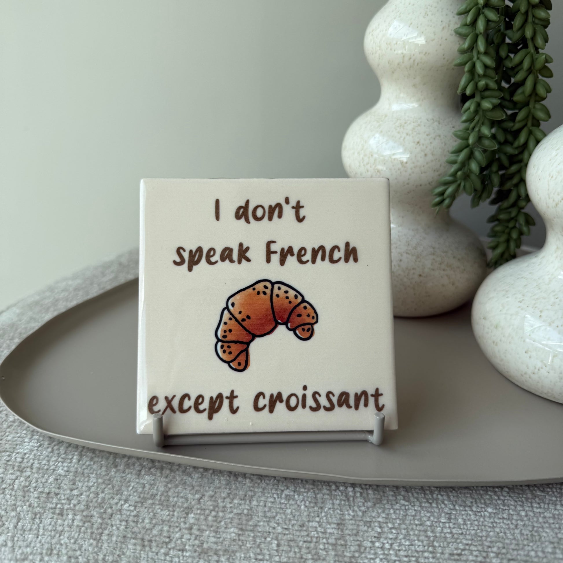 Tegeltje - I don’t speak french