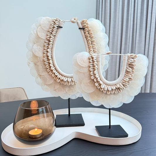 Schelpen ornament S parelmoer