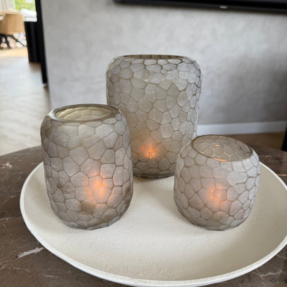 Tealight / vase light smoke