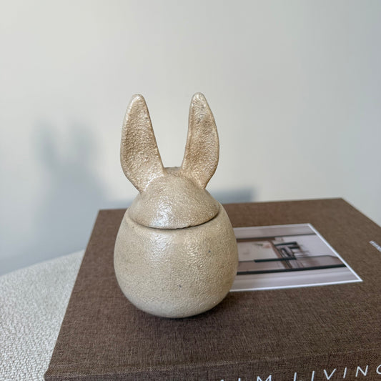 Aardewerk bakje bunny 8x14