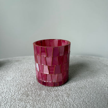 Waxinelichthouder - Multi pink