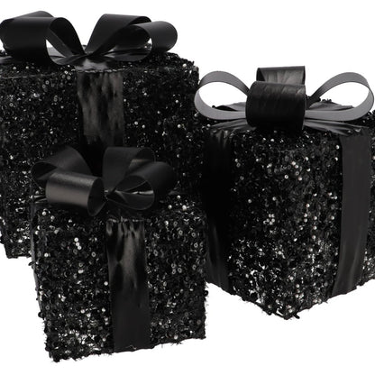 Sparkle Gift Box Black (set van 3)