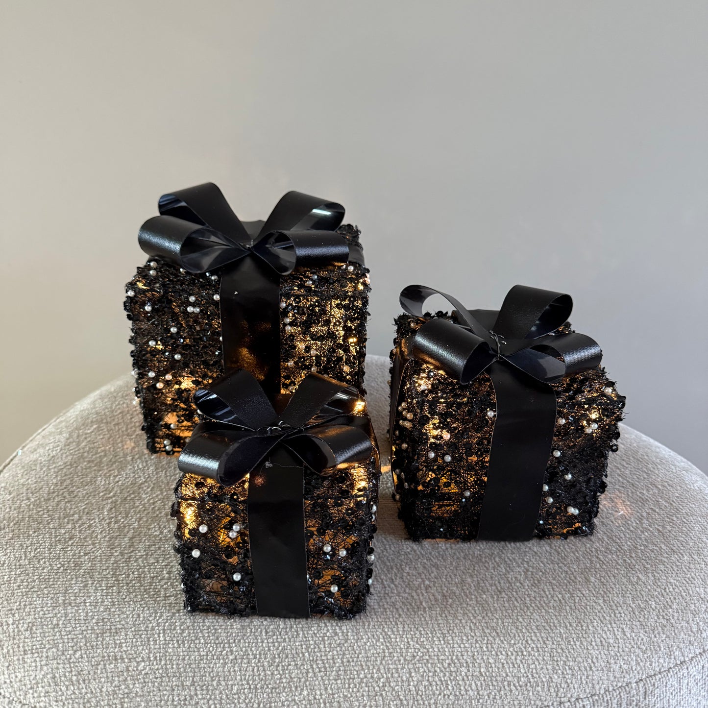 Sparkle Gift Box Black (set van 3)