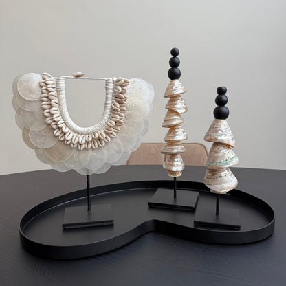 Schelpen ornament S parelmoer