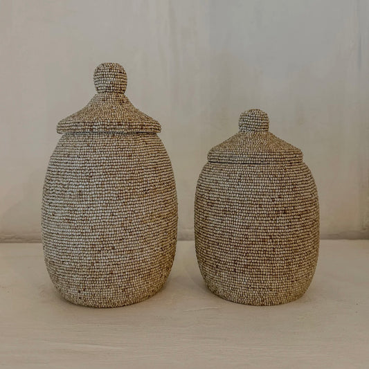 Java pot - Beige (20 & 25 cm)