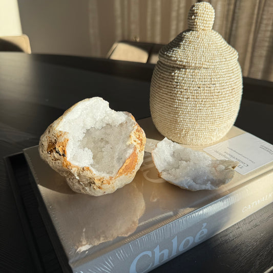 Nr. 4 | Bergkristal Geode L
