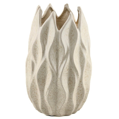 Vaas flower beige (2 maten)