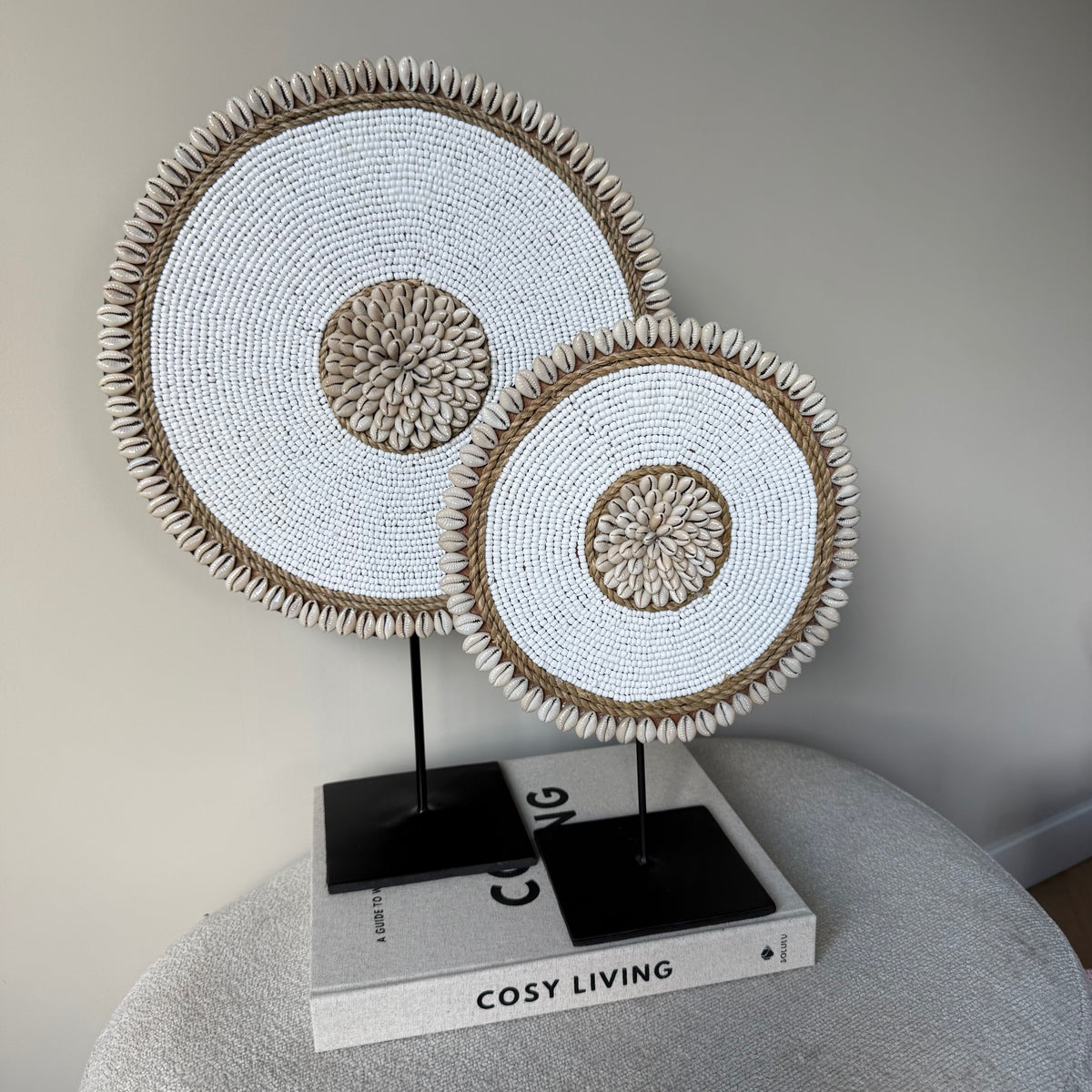 Schelpen ornament op standaard - Summer