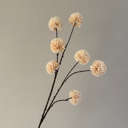 Pompom tak L - Cream