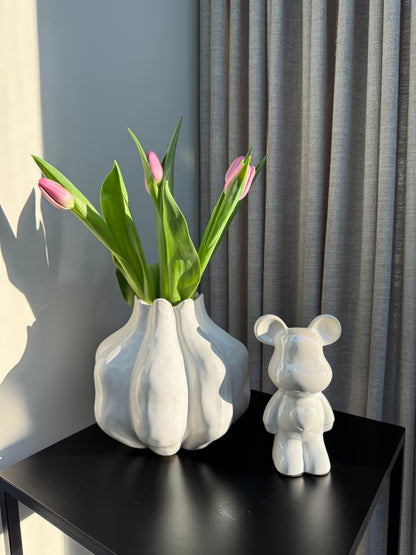 Bear white 18cm
