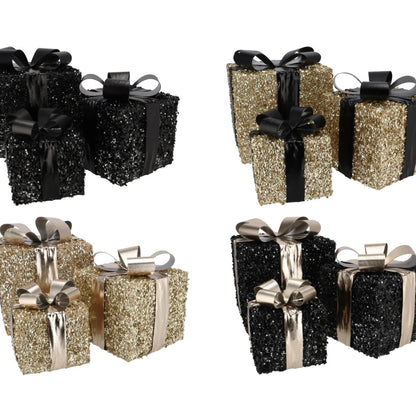 Sparkle Gift Box Black (set van 3)