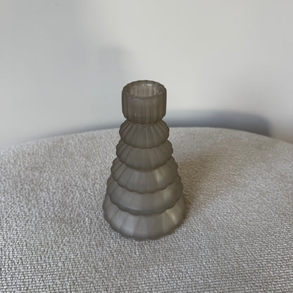 Kaars houder - Tree grey