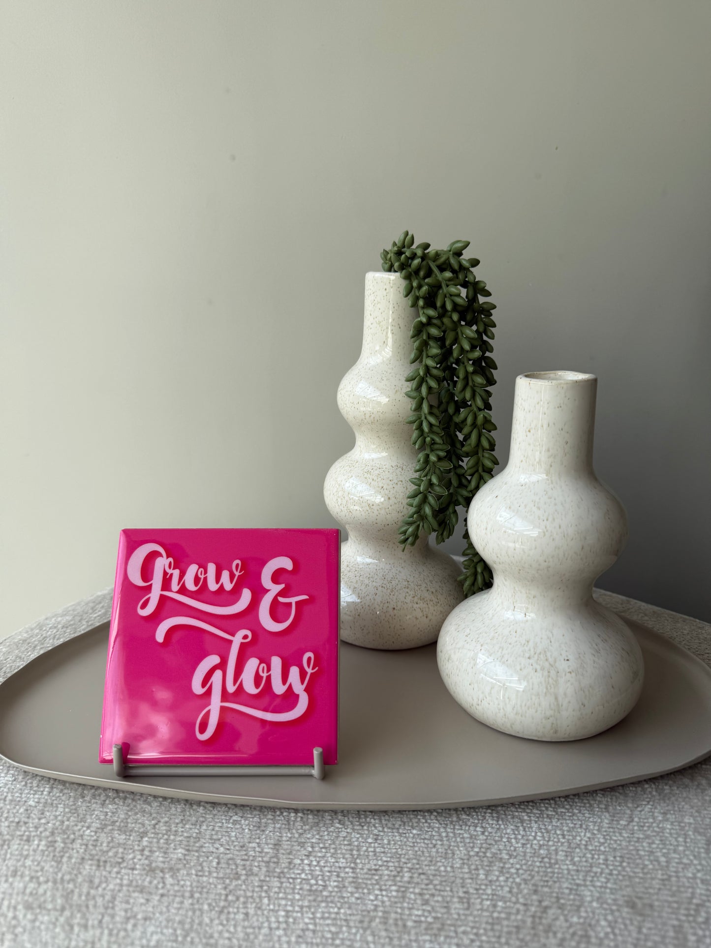 Tegeltje - Grow & glow