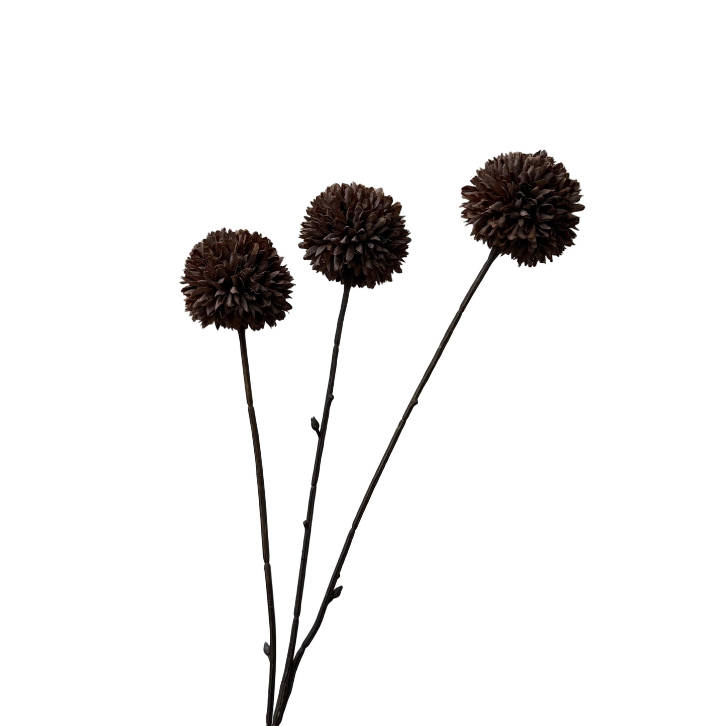 Kunsttak Pompom - Dark coffee