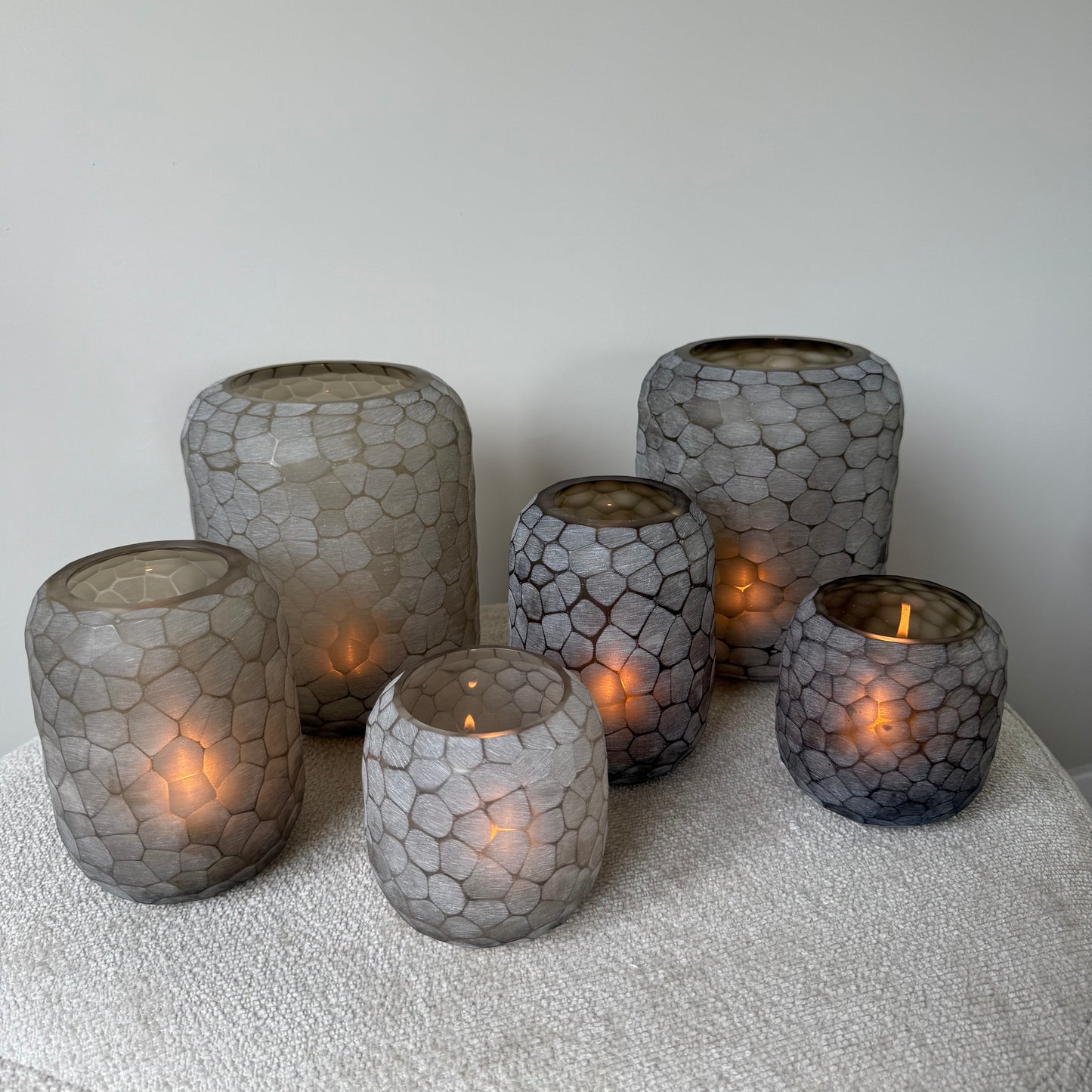 Tealight / vase light smoke