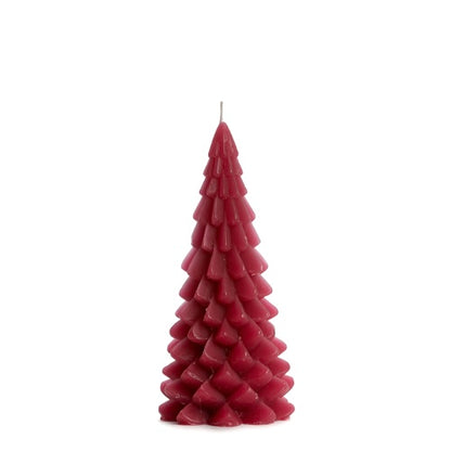 Kerstboom kaars - Raspberry