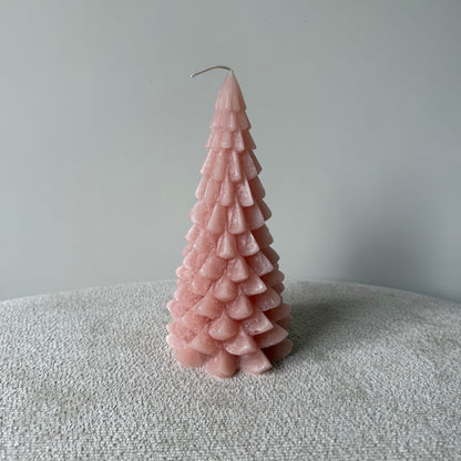 Kerstboom kaars - Cherry Blossom