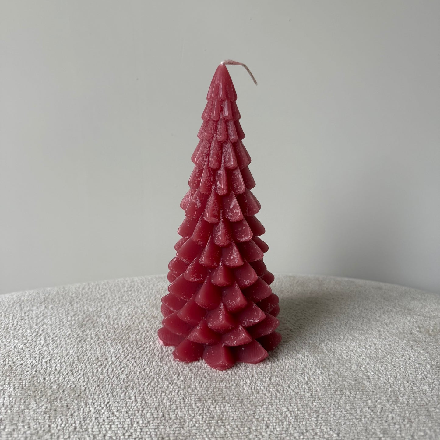 Kerstboom kaars - Raspberry