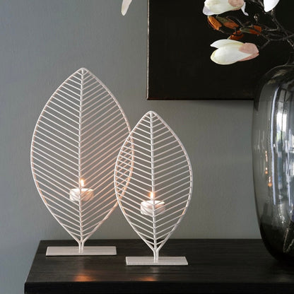 Kandelaar | Leaf Ivory S