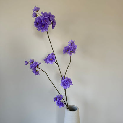 Zijde bloesemtak Lavender 84cm