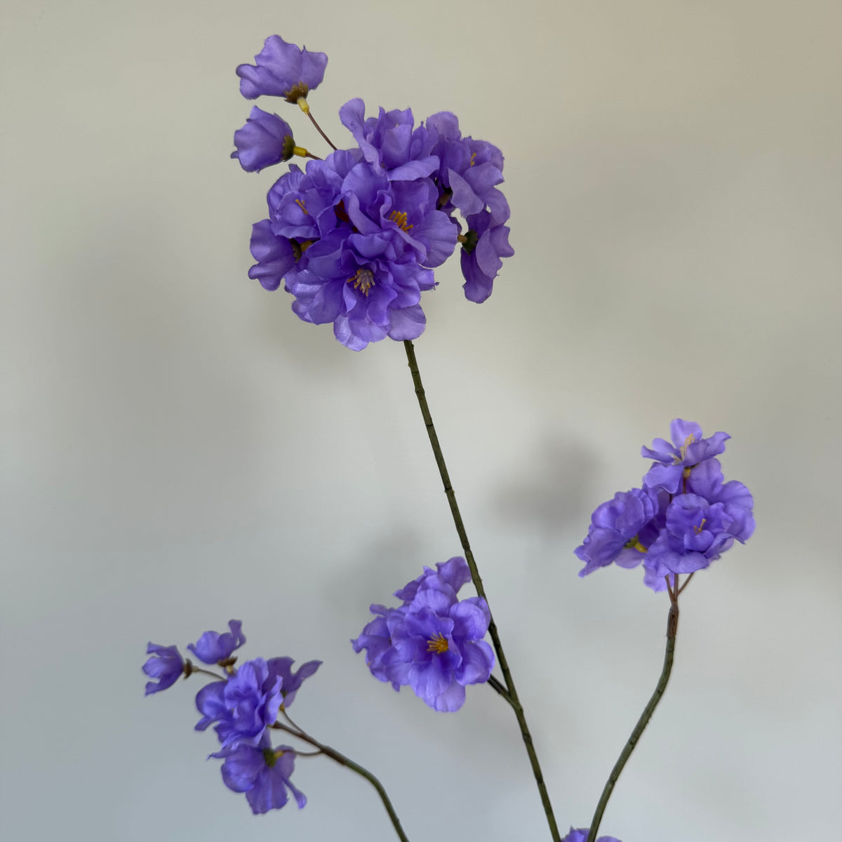 Zijde bloesemtak Lavender 84cm