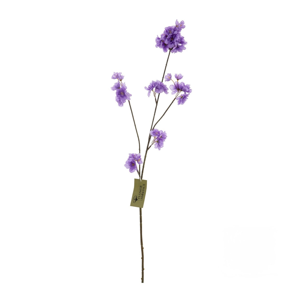 Zijde bloesemtak Lavender 84cm