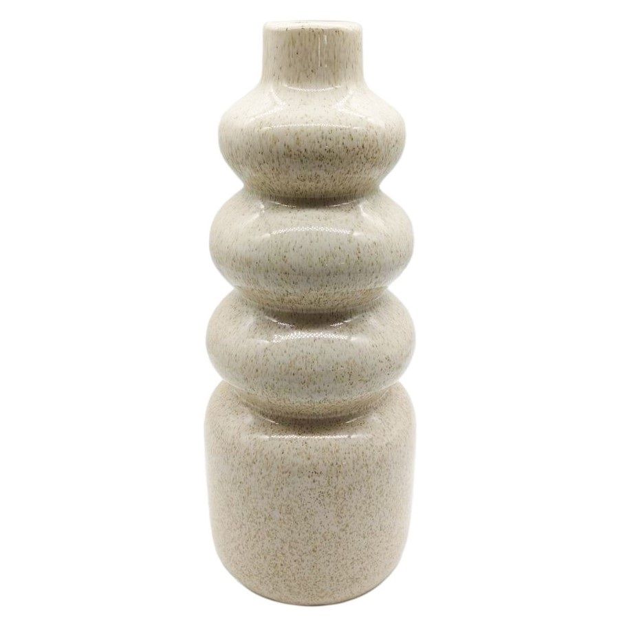 Vaas bubbles beige M