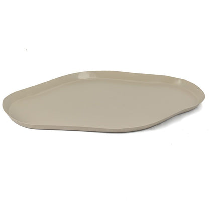 Organisch dienblad - sand M